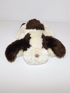 Russ Berrie Brown Cream Puppy Dog Gimlet 8" Stuffed Toy 22124
